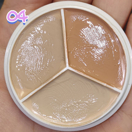 Full Coverage Concealer Foundation Cream Cover Dark Circles Acne Spots Dark Circles Contour Concealer Palette Makeup Cosmetics