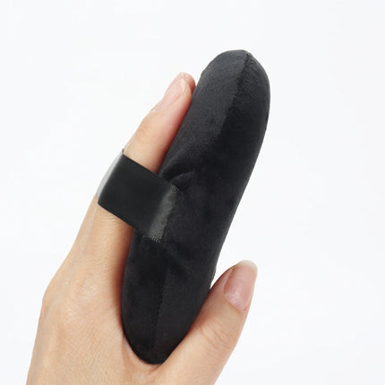 125mm圆形 Cotton Velvet Powder Puff Large Loose Powder Puff Makeup Artist Powder Puff Round Cotton Ribbon Hook Hand Glove Puff