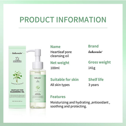 Deeply Cleansing Oil Instant Makeup Removal Refreshing Non Irritating Removal Cleansing Oil Sensitive Skin Care