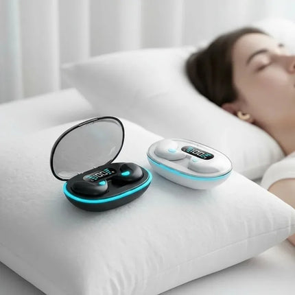 X55 Invisible Sleep Wireless Earphone TWS Bluetooth 5.3 Headphones Hidden Earbuds IPX5 Waterproof Noise Reduction Sports Headset