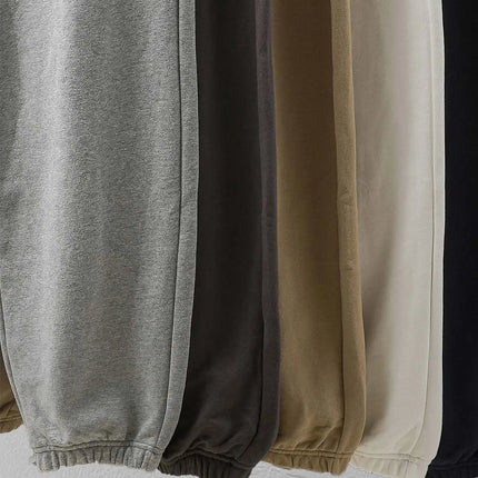 DUKEEN 500G Heavyweight Men Sweatpants Spring and Autumn 100% Cotton Loose Casual Sport Jogger Pants Men's Drawstring Trouse