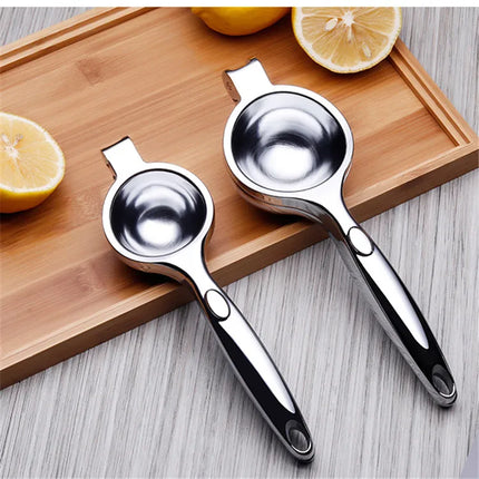 Manual Lemon Squeezer Zinc Alloy Citrus Press Heavy Duty Fruit Juicer for Orange Lime Hand Press Juicing Tool Kitchen Gadget