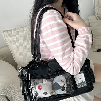 Original Daily underarm bags Versatile Messenger bags Transparent Bag for Female handbag designer bag