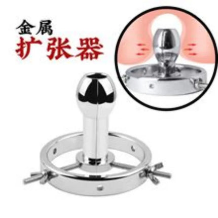 Stainless Steel Anal Dilator Backyard Stimulation Buttplug Vagina Stretcher Personal Ass Relax G-spot Massager Adult Masturbator
