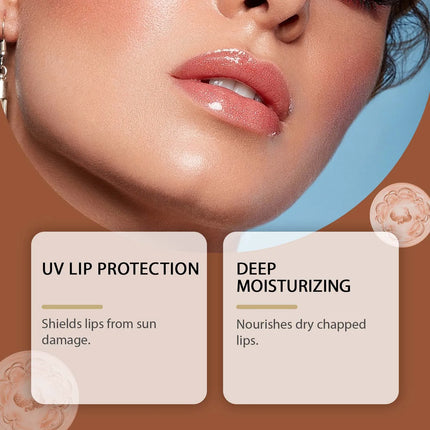 HOYGI Remove Dark Lip Balm Serum Fast Lighten Melanin Lip Mask Exfoliating Fade Lip Lines Dead Skin Nourishing Repair Lip Care