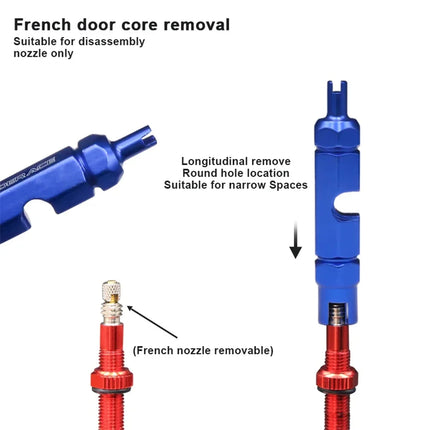 60ml Tubeless Tire Injector Syringe Presta Valve Core Remover MTB/Road Bike Sealant Injection Tool