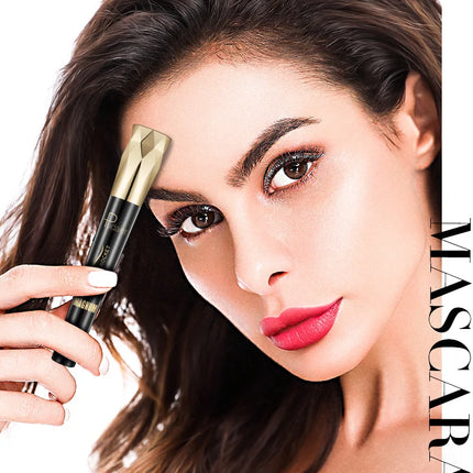 Pudaier New Eyelash Mascara Waterproof Thick Long Curling 4D Lengthening Non-flaking Non-smudging Defining Super Black Makeup