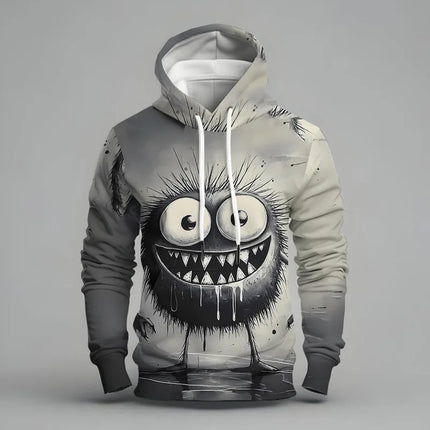 Funny Animal Pattern Hoodies 3D Print Men Women Hooded Sweatshirts Y2k Pullovers Tracksuit Male Top Clothing hoodies for man