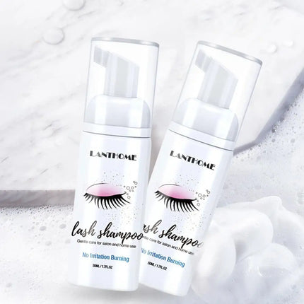 Eyelash Extension Shampoo Foam Lash Cleaning Foam Deep Clean  Mousse No Stimulation Mascara Remover Makeup Accessories Tools