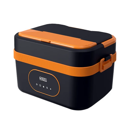 B51C Rechargeable Cordless Electric Lunch Box 1.5L Portable Self-Heating Food Warmer Container For Outdoor Office Use