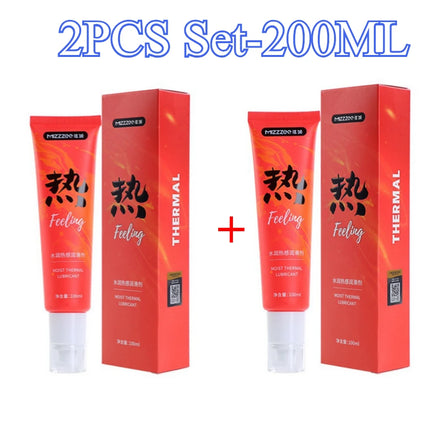 100ML Water Base Sex Lube for Adult Sex Toy Vaginal Stimulation Lubricant Hydrating Ice/Fire Feel Lubricating Fluid Anal Sex 18+