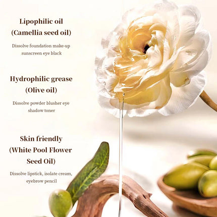 Camellia Moisturizing Cleansing Oil 200ml Gentle Deep Cleansing Facial Makeup Remover Skincare Product