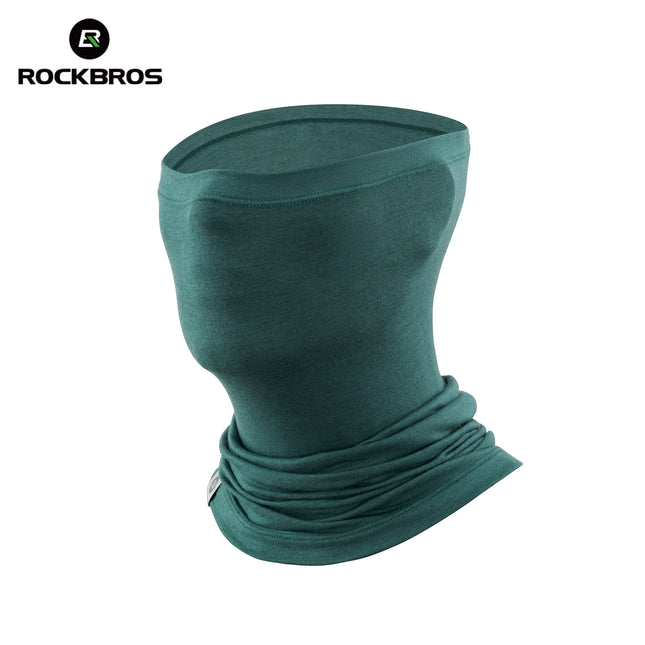 ROCKBROS Windproof Fleece Neck Warmer Winter Scarf Tencel Wool Bandana Mask Snowboard Skiing Outdoor Scarf Balaclava Unisex