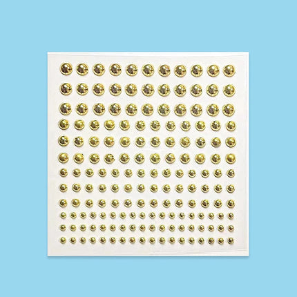 Diamond Sticker Fake Nose Stud Self Adhesive Rhinestones Non Piercing Eye Ear Face Body Jewelry For Women Sticker Crystal