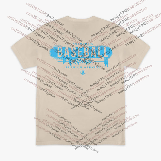 2025 Newest Summer/Autumn Boys BASEBALL LIFESTYLE 101 Tee Vandal Cotton Kids T-shirts Fashion Breathable Casual Women Men's Tops