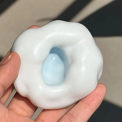 Soft Ice Skin Stress Ball Glutinous Rice Cake Squishy Squeeze Toy Relief Cute Decompression Plaything Toys Adults Teens Gift