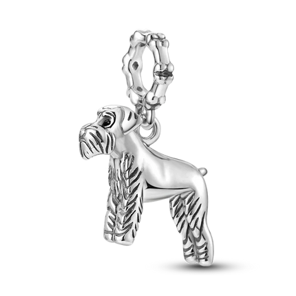 Animal Series 925 Sterling Silver Horse Squirrel Elephant Llama Snake Fox Charm fit Bangle Bracelet Original Silver Jewelry