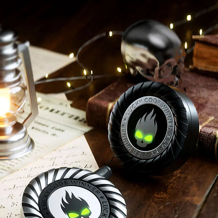 Little devil Metal Ratchet luminous Fidget spinner EDC Fidgeting toys Stress - relieving juguetes sensoriales adulto kids gift