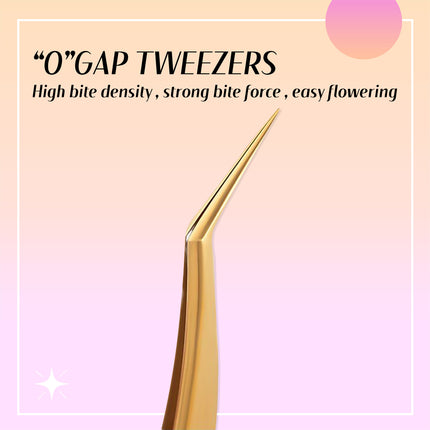 Precision Tweezers For Lashes  DIY Eyelash Extension Applicator Tools Stainless Steel Hair Removal tweezer professional makeup