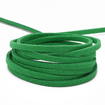 3mm Faux Suede Braided Cord Korean Velvet Leather For Handmade DIY Beading Bracelet Jewelry Making Thread String Rope 1m/4m/roll