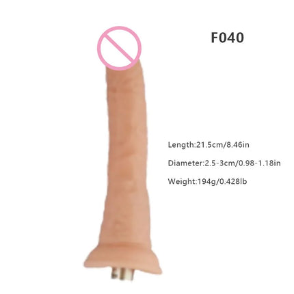 Sex Machine Attachments Realistic Dildos with 3XLR Connector for Love Machines Accessories Sex Toys for Women Masturbation