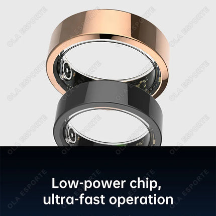 NEW Smart Ring Blood Pressure Heart Rate Sleep Monitoring Smartring IP68 & 5ATM Waterproof Multi-sport Mode Smartring Man Women