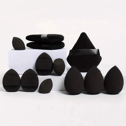 12pcs Makeup Sponge Set Essential for Beginners Cosmetic Easy to apply,Puff Set Makeup Foundation Sponge