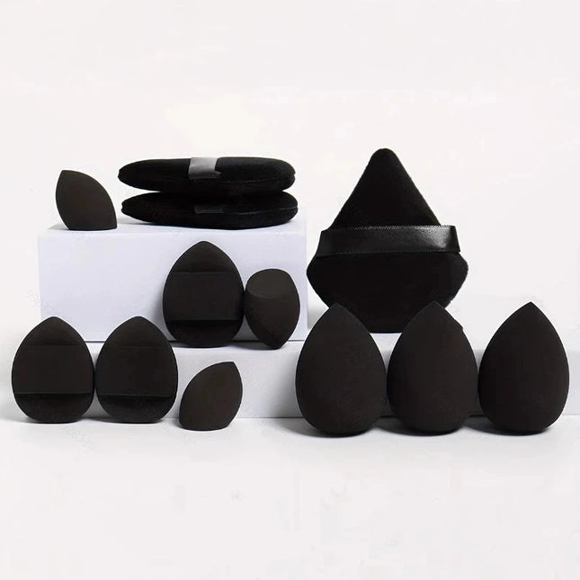 12pcs Makeup Sponge Set Essential for Beginners Cosmetic Easy to apply,Puff Set Makeup Foundation Sponge