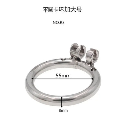 Cock Cage Lockable Chastity Belt Penis Ring Metal Cock Cage Chastity Device Erotic Sex Toys For Men Ball Scrotum Stretcher
