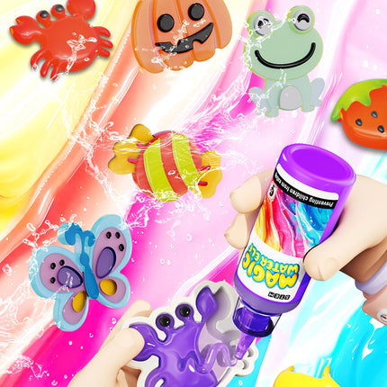 Fun Science Experiment Set, DIY Magical 3D Water Elf, Graffiti Painting Floating Toy