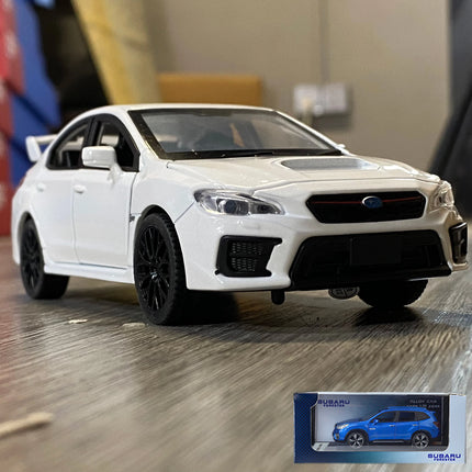 1:30 Subaru Impreza WRX STI 2020 Super Sports Car Alloy Diecast Model Car High Simulation Toy Car Miniature Vehicle Holiday Gift