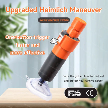 Auto Cpr First Aid Device Anti Asphyxia Rescue Devices Portable Home Outdoor Heimlich Emergency Machine for Adult and Child