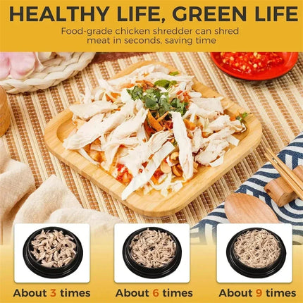 Chicken Shredder Non-Slip Meat Grinders For Pork Beef Cooked Chicken Breasts Vegetable Kitchen Tool Ergonomic Handle Shredder