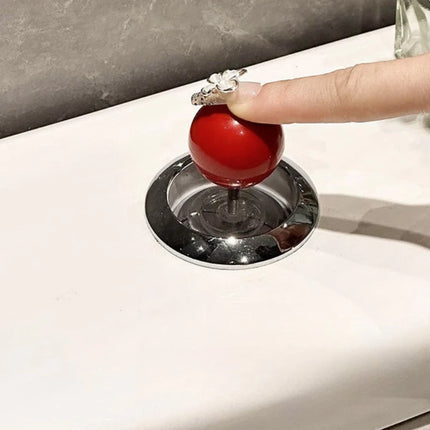1PC Creative joystick ball switch sticker Red ball wall stickers Black ball switch decoration Switch decorative small ornament