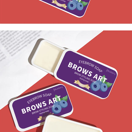 4-color eyebrow styling wax, styling gel, waterproof, natural, long-lasting, transparent eyebrow soap, eyebrow styling cream
