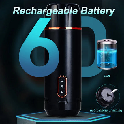 Automatic Male Masturbator Cup Sucking Vibration Blowjob Real Vagina Pocket Pussy Penis Oral Sex Machine Adults Toys For Man 18+