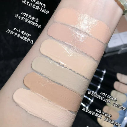 Foreverkey Concealer Cream Liquid Foundation For Dark Eye Circles Pimple Mark Waterproof Longlasting Smooth Makeup 10g