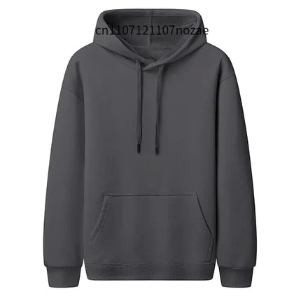 Loose Fleece Men's Women Oversize Casual Sweatshirt Hoodies Couple Unisex Pullover Autumn Winter Cotton Sport Hoody Clothing Top