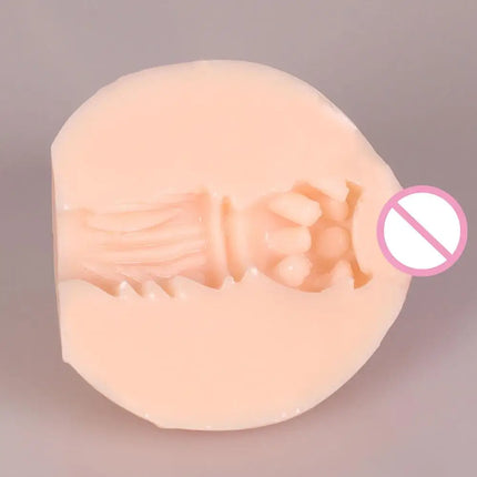 Dual Use Soft Silicone Realistic Artificial Breasts Pocket Pussy Compact Portable Male Masturbator Adult Toy