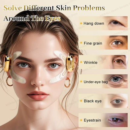 Eye Massager Ems Pulse Microcurrent Eye Care Device To Relieve Fatigue Massage Reduce Dark Circles Eye Swelling Anti-Wrinkle