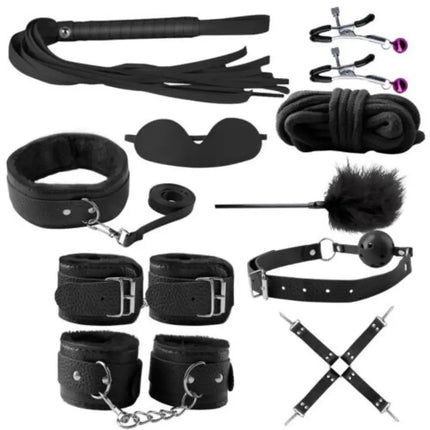 10 Pcs BDSM Bondage Sex Toys Set for Women Men Couples