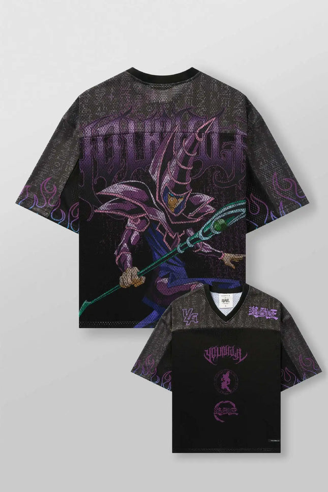 YA Trendy Brand oversized t-shirt Street leisure quick drying Breathable Large Mesh shirt animation graphic tee Short Sleeve to