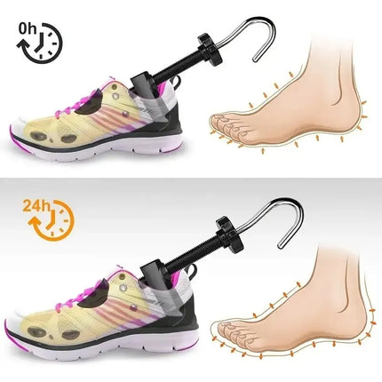 1 Piece Shoe Stretcher Shoe Trees Adjustable Length Width for Men and Women