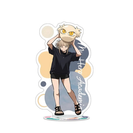 My Hero Academia Acrylic Stand Keychain Izuku Shoto Bakugo Dabi Aizawa Cute Desktop Decor Anime Fans Collection Gift