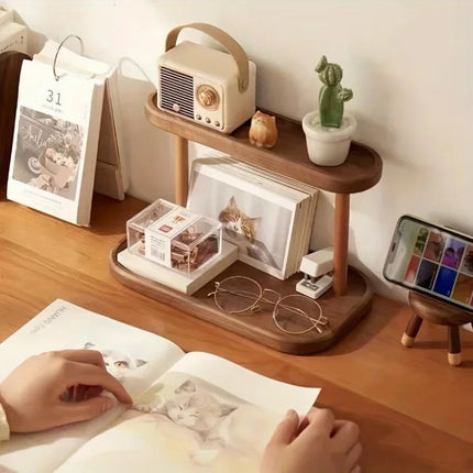 1PC Desktop Storage Set, Stationery, Cosmetics, Jewelry, Desktop Multifunctional Storage Rack, Succulent Display Rack
