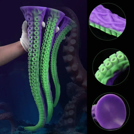 Extra Long Butt Plug Animal Dildo Tentacle Dildos Anal Plug Vagina Masturbator For Women Anal Penetration Stimulator Adult Toys