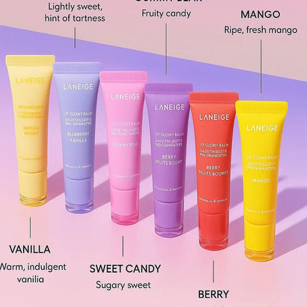 Laneige Lip Gloss Moisturize Mirror  3*10g 4*8g 5*3g Set 3g 6g 20g Lip Gloss Lightweight Hydrate Nourish Repair Lip Oil Makeup