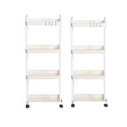 2 Pack 4 Tiers White