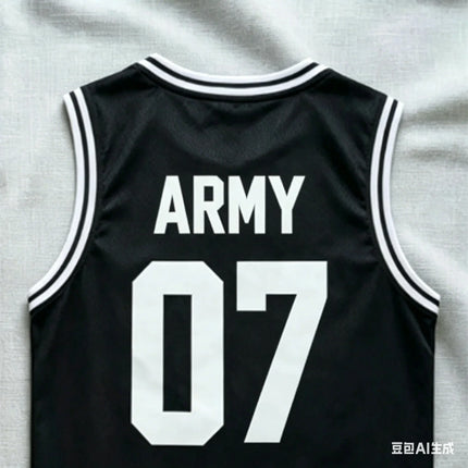 2026 New Concert K-pop Idol Surrounding Basketball Vest BTS Entertainment Concert Fans Commemoration for Men and Women Jersey