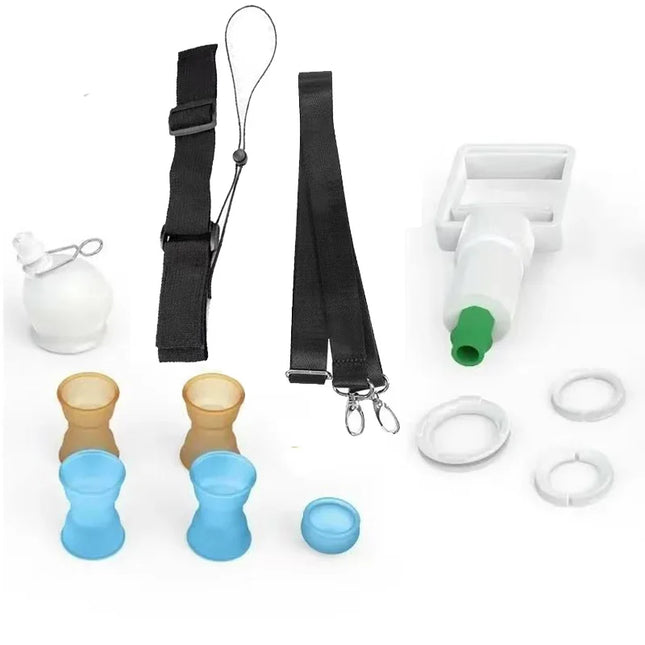 Penis Pump Enlarger Stretcher Tension Traction Hanger Vacuum Cup Physical Exerciser Male Dick Extender Enhancer Sex Toy Men 18+
